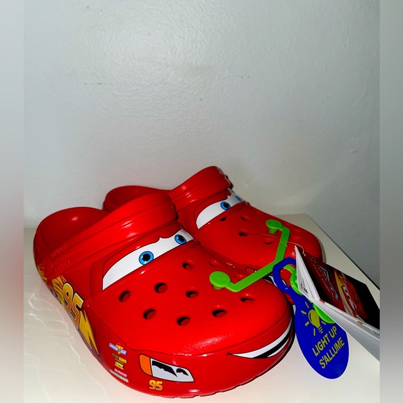 CROCS Shoes Lightning Mcqueen Crocs Adult Size Poshmark